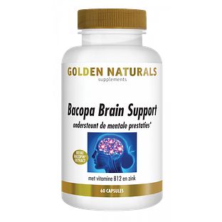 Golden Naturals Bacopa Brain Support Capsules 60CP Golden Naturals Bacopa Brain Support Capsules 60CP