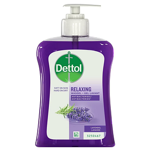 Dettol Relaxing Wasgel Antibacterieel Lavendel 250ML Dettol Relaxing Wasgel Antibacterieel Lavendel 250ML