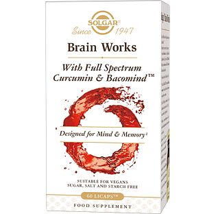 Solgar Brain Works (Brein*) Capsules 60VCP