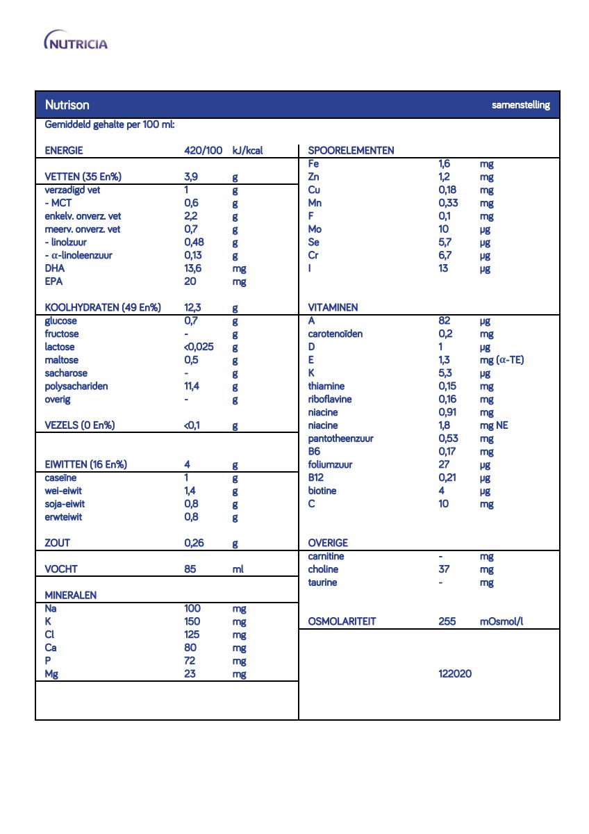 Nutrison afbeelding van document #1, info_folder