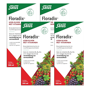 Salus Elixer Floradix 4x500ML Salus Elixer Floradix 4x500ML