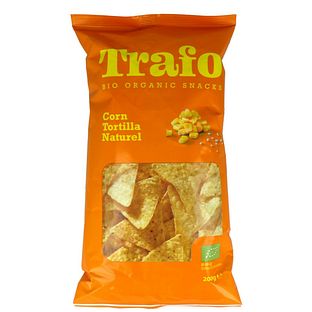 Trafo Corn Tortilla Naturel Chips  Bio 200GR