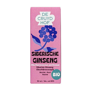 Cruydhof Siberisch Ginseng Eleutherococcus Senticosus Bio Druppels 50ML Cruydhof Siberisch Ginseng Eleutherococcus Senticosus Bio Druppels 50ML