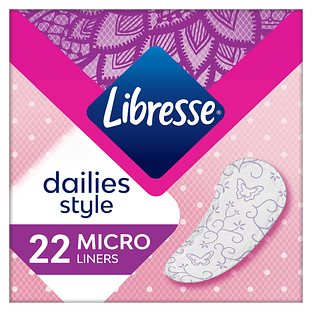 Libresse Dailies Style Micro Inlegkruisjes 22ST