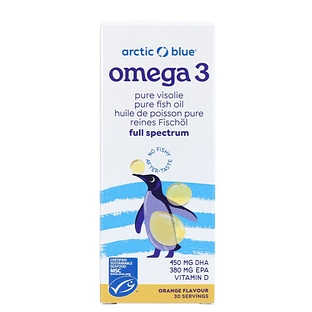 Arctic Blue Visolie Kids DHA en EPA met vitamine D3 -High dose 150ML Arctic Blue Visolie Kids DHA en EPA met vitamine D3 -High dose 150ML
