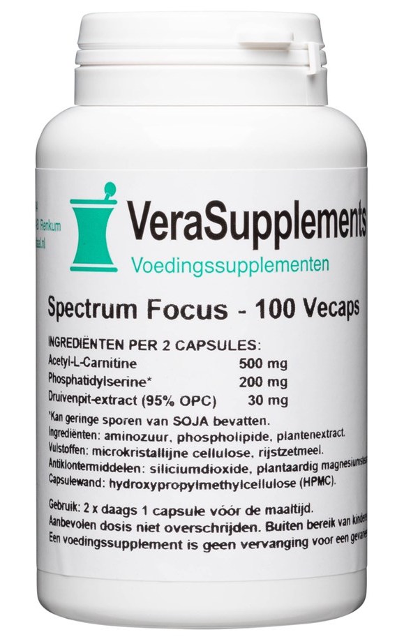 VeraSupplements Spectrum Focus Tabletten afbeelding 1