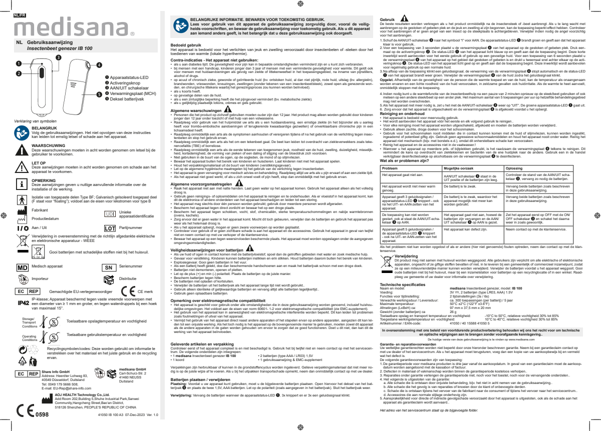 IB100 Insectenbeet Verzachter afbeelding van document #3, instructions