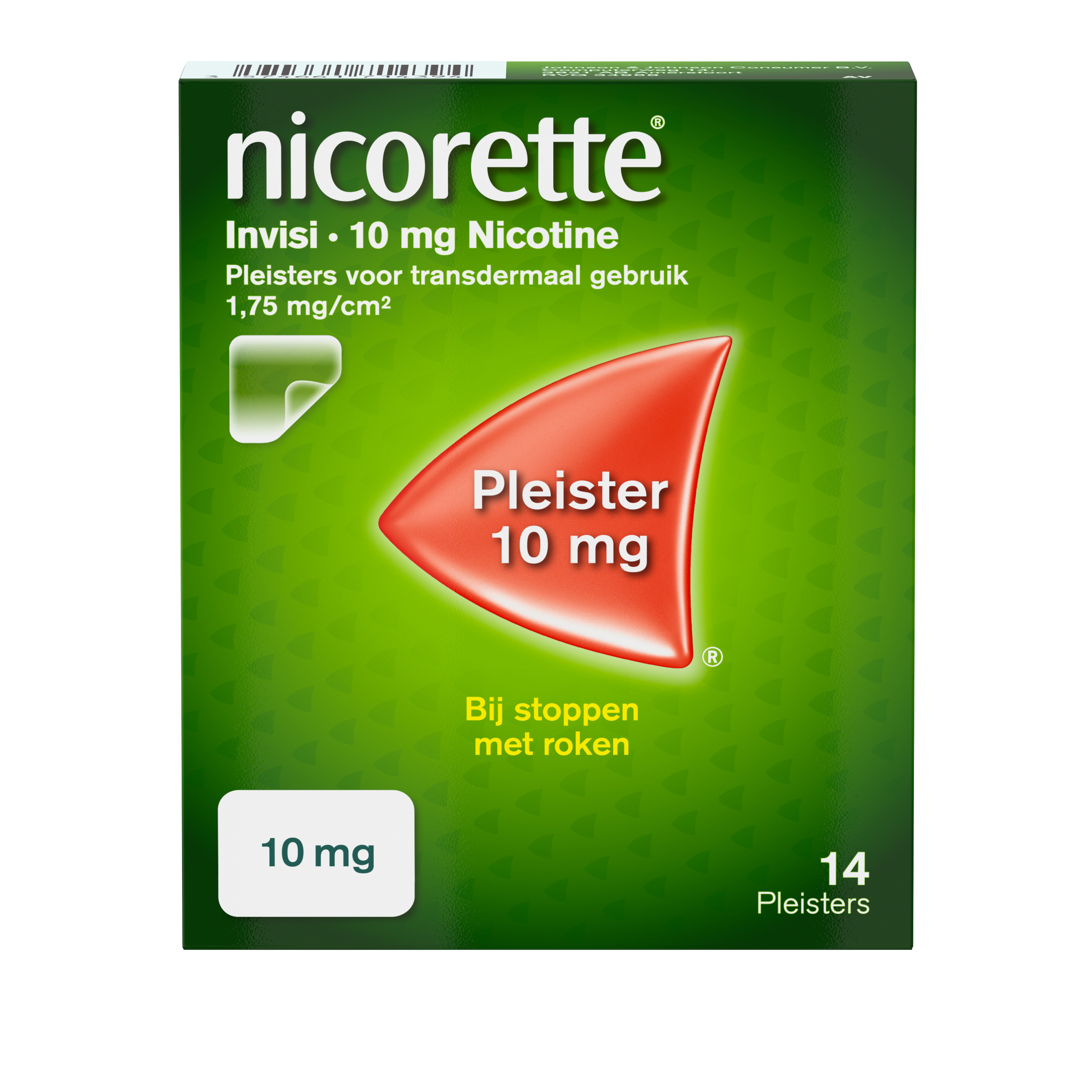 Nicorette Invisi 10 mg Nicotine Pleister