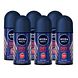 Nivea Men Dry Impact Roll-on Voordeelverpakking 6x50ML