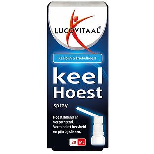 Lucovitaal Keel Hoest Spray 20ML