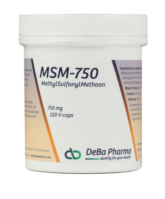 DeBa Pharma MSM-750 Capsules