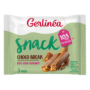 Gerlinéa Snack Choco Break Bars 65GR