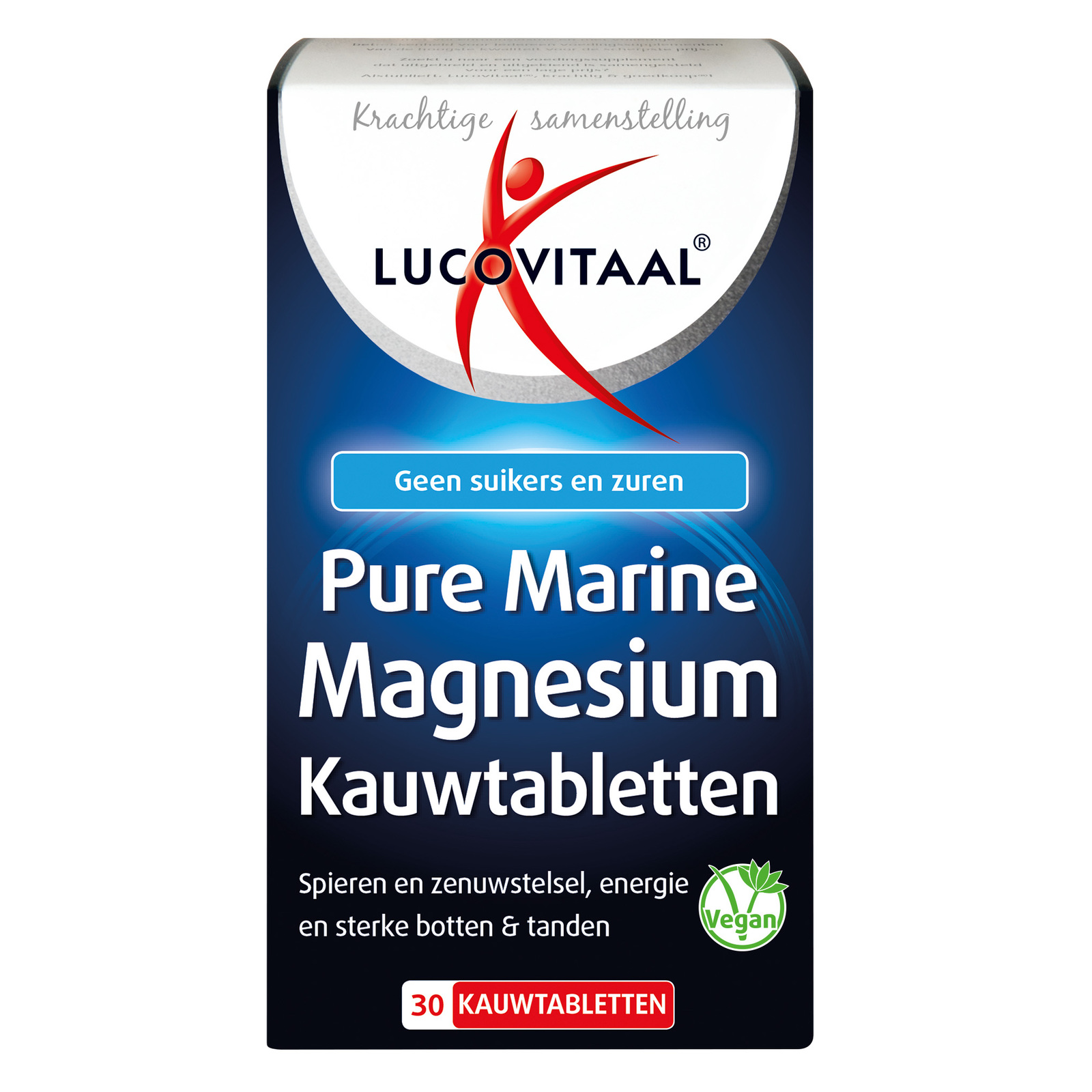 Lucovitaal Pure Marine Magnesium Kauwtabletten afbeelding 1