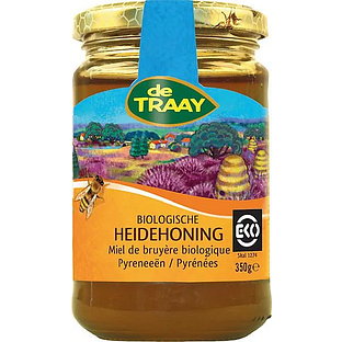 De Traay Biologische Heidehoning 350GR