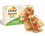 Cereal Crackers Rijst-Kastanje Glutenvrij Biologisch 250GR
