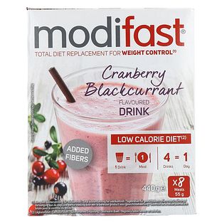 Modifast Cranberry Blackcurrant Drink 440GR