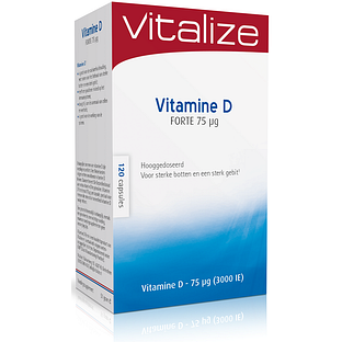 Vitalize Vitamine D Forte 75mcg Capsules 120CP Vitalize Vitamine D Forte 75mcg Capsules 120CP
