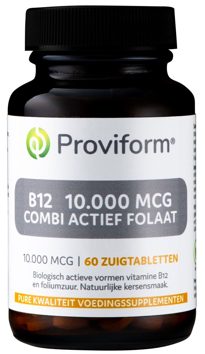 Proviform Vitamine B12 10000 Mcg Combi Zuigtabletten afbeelding 1