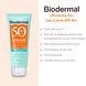Biodermal Ultralichte Zon Gel-Crème SPF50 200ML Voorkant tube Biodermal Ultralichte Zon Gel-Crème SPF50 200ML Voorkant tube