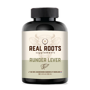 Real Roots Runder Lever Capsules 180CP