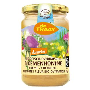 De Traay Demeter Bloemenhoning Biologisch-Dynamisch 350GR