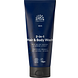 Urtekram Men 2-in-1 Hair & Body Wash  With Willow Charcoal & Ginseng 200ML