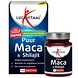 Lucovitaal Puur Maca & Shilajit Tabletten 60TB Voorkant verpakking plus pot