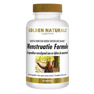Golden Naturals Menstruatie Formule Capsules 60VCP