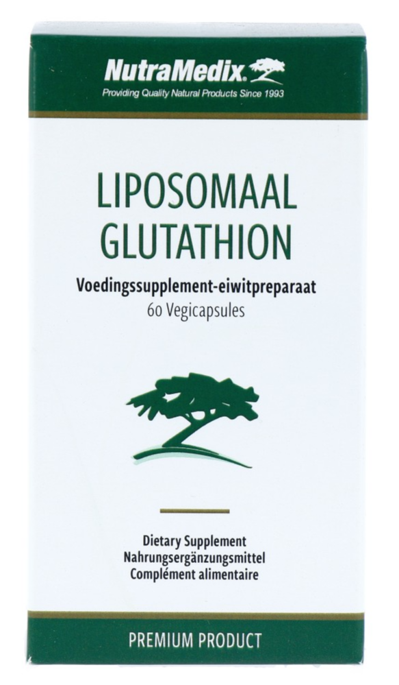 liposomaal glutathion Nutrimedix Capsules 60VCP kopen bij De Online Drogist Hydrogenated Lecithin