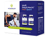 Vitakruid Multi Dag & Nacht Man Sport 100% Vegan 2 x 90 180TB Vitakruid Multi Dag & Nacht Man Sport 100% Vegan 2 x 90 180TB