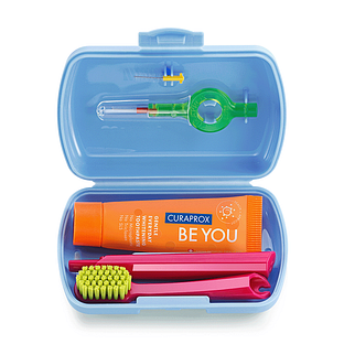 Curaprox Reisset Blauw 1ST