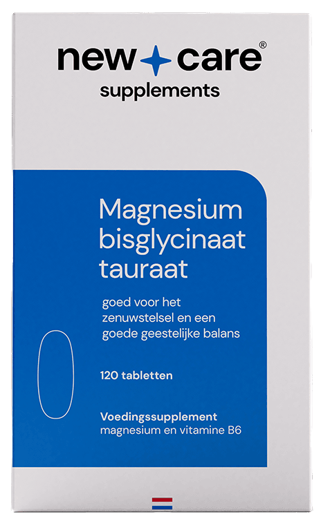New Care Magnesium Bisglycinaat Tauraat Tabletten 120TB