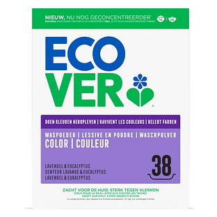 Ecover Waspoeder Color Lavendel & Eucalyptus 1.9KG