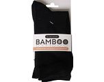 Naproz Bamboo Airco Sokken Zwart 3-Pack 35-38 3PR
