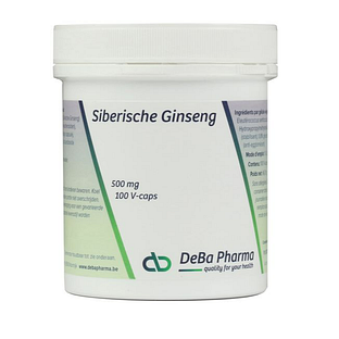 DeBa Pharma Siberische Ginseng Capsules 100VCP