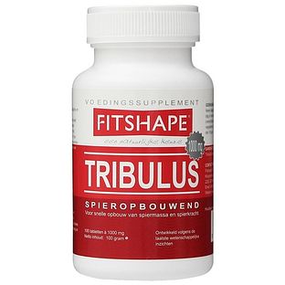 Fitshape Tribulus 1000mg Tabletten 100TB Fitshape Tribulus 1000mg Tabletten 100TB