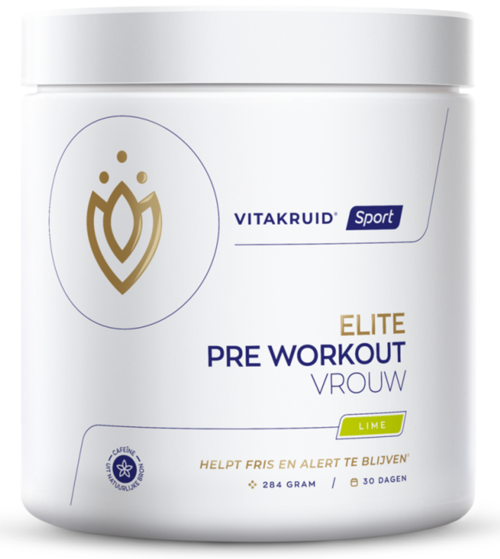Vitakruid Elite Pre Workout Vrouw 284GR