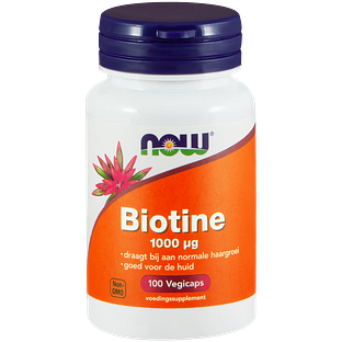 NOW Biotine 1000mcg Capsules 100VCP