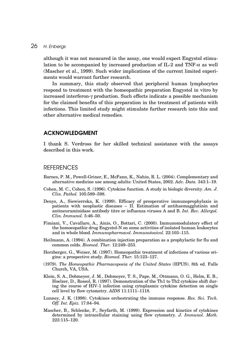 Engystol Tabletten afbeelding van document #8, research