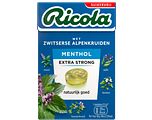 Ricola Menthol Extra Strong Suikervrij Doosje 50GR