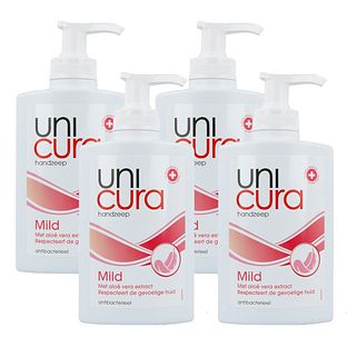 Unicura Handzeep Mild - Multiverpakking 4x250ML