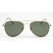 Melleson Optics Melleson Zonnebril Piloot Goud 1ST
