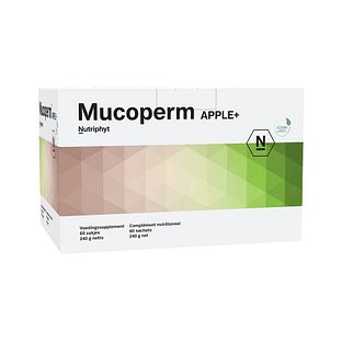 Nutriphyt Mucoperm Apple+ Zakjes 60ST