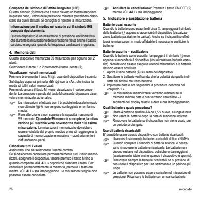 Microlife BP Bloeddrukmeter B3 Comfort PC afbeelding van document #28, instructions