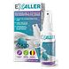Exaller Huisstofmijt Spray 75ML Verpakking met spray ernaast Exaller Huisstofmijt Spray 75ML Verpakking met spray ernaast