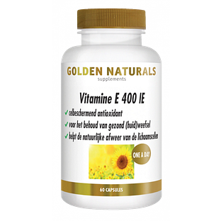 Golden Naturals Vit E 400ie Capsules 60SG