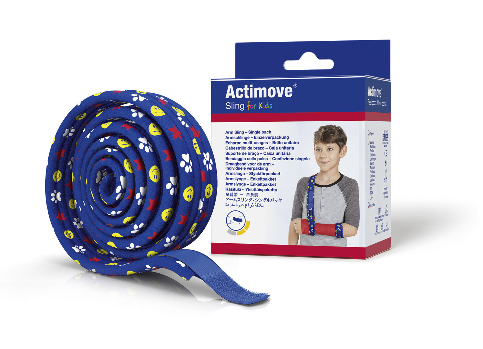 Actimove Sling Kids - draagband bij letsel aan de pols, elleboog of bovenarm afbeelding