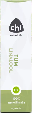 Chi Natural Life Tijm Linalol Etherische Olie Bio afbeelding