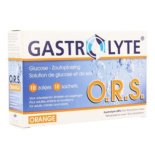 Gastrolyte ORS Sachets - Sinaasappel 10ST