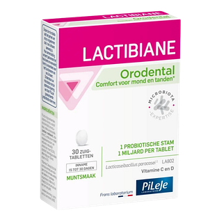 PiLeJe Lactibiane Orodental Zuigtablet 30TB